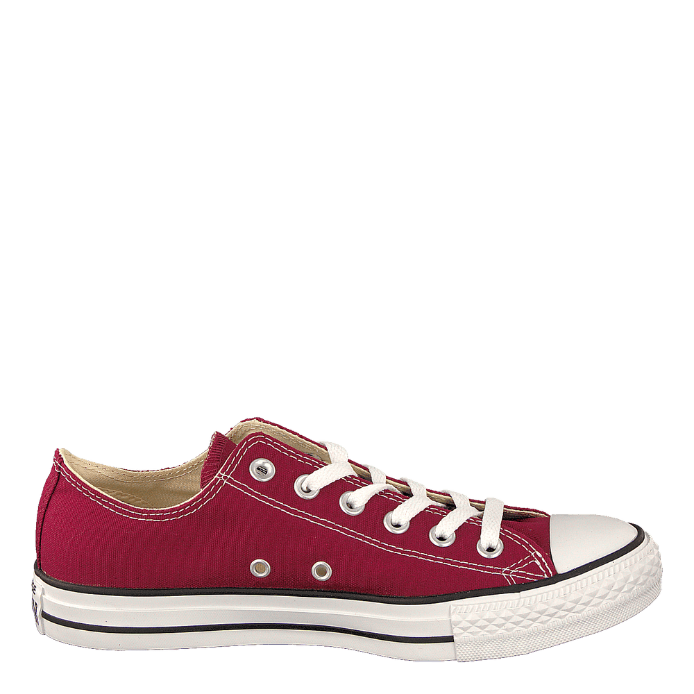 Chuck Taylor All Star Ox Canvas Maroon - Heppo.com