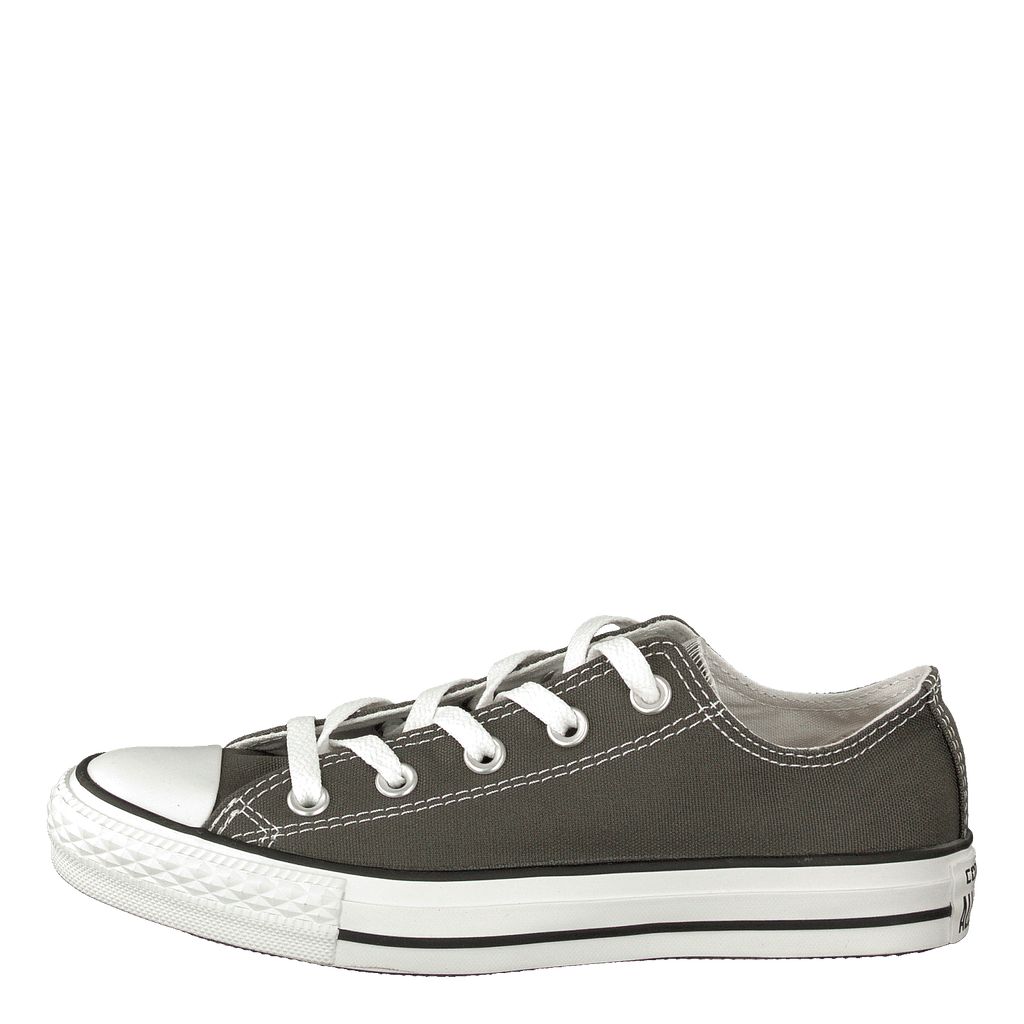 Charcoal leather converse best sale