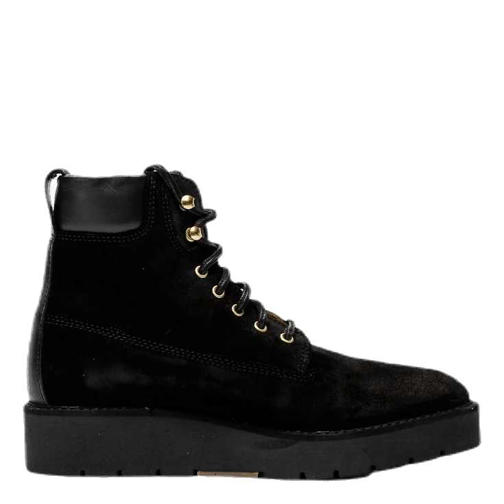 Casey Mid lace boot Black