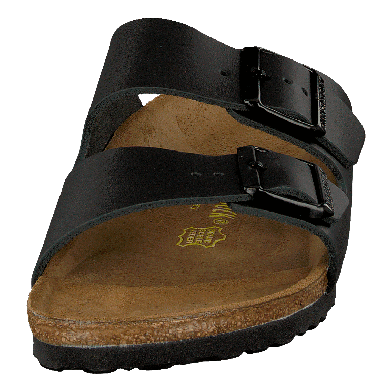 Birkenstock arizona black leather sales