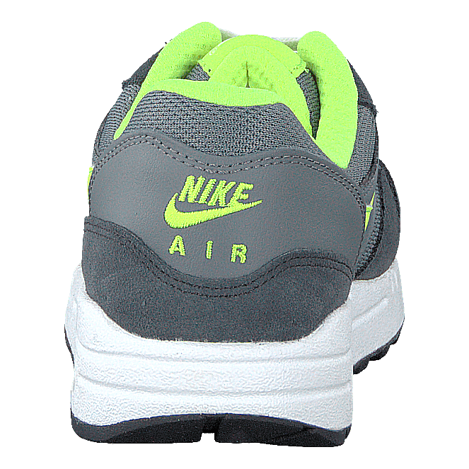Nike Air Max 1 Big Kids Cool Grey/Volt-Anthrct-White