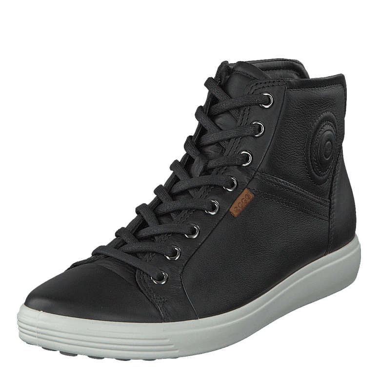 Soft 7 Ladies Mid Black ECCO Heppo