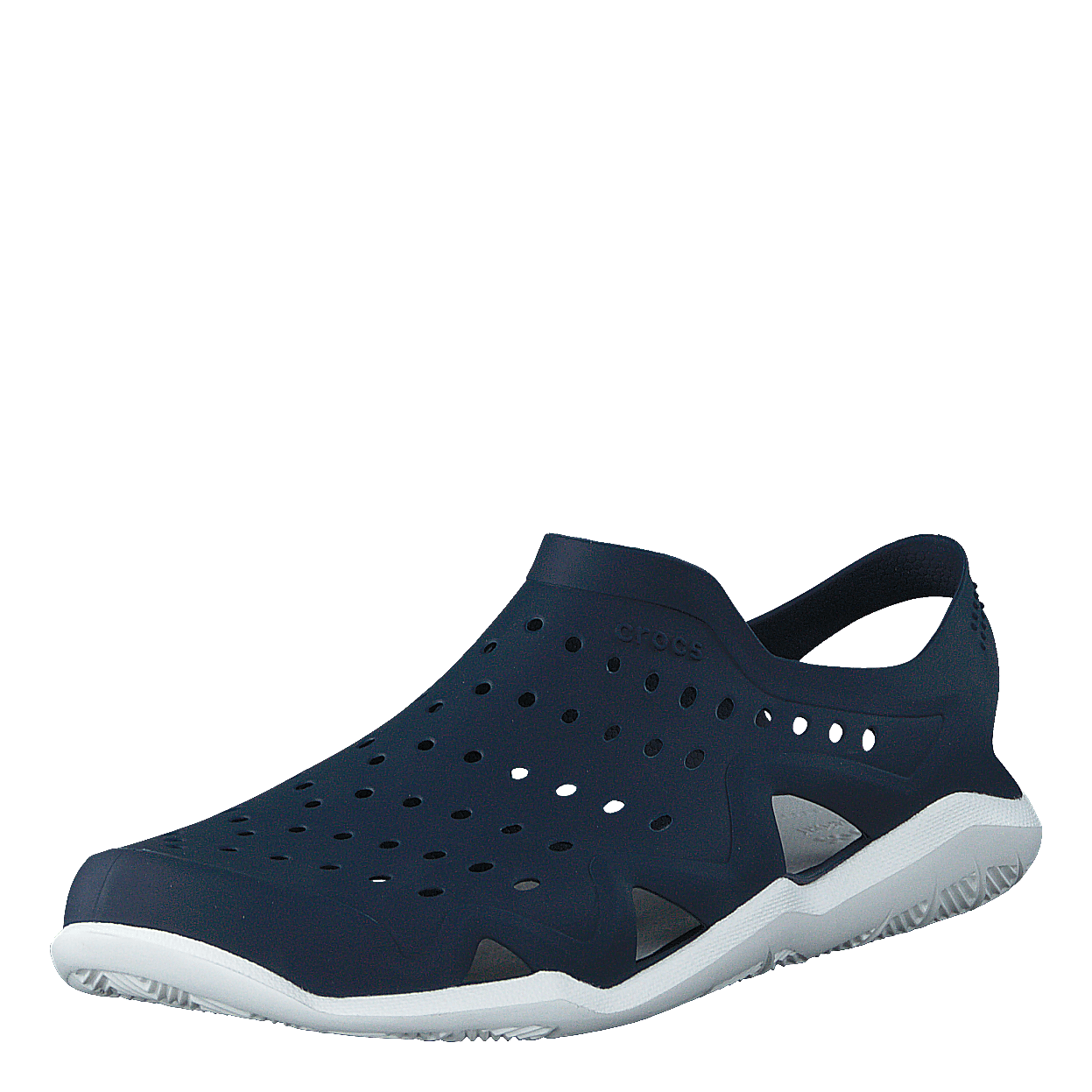 Navy Croc Swiftwater Mesh Men's Swiftwater Wave Croc