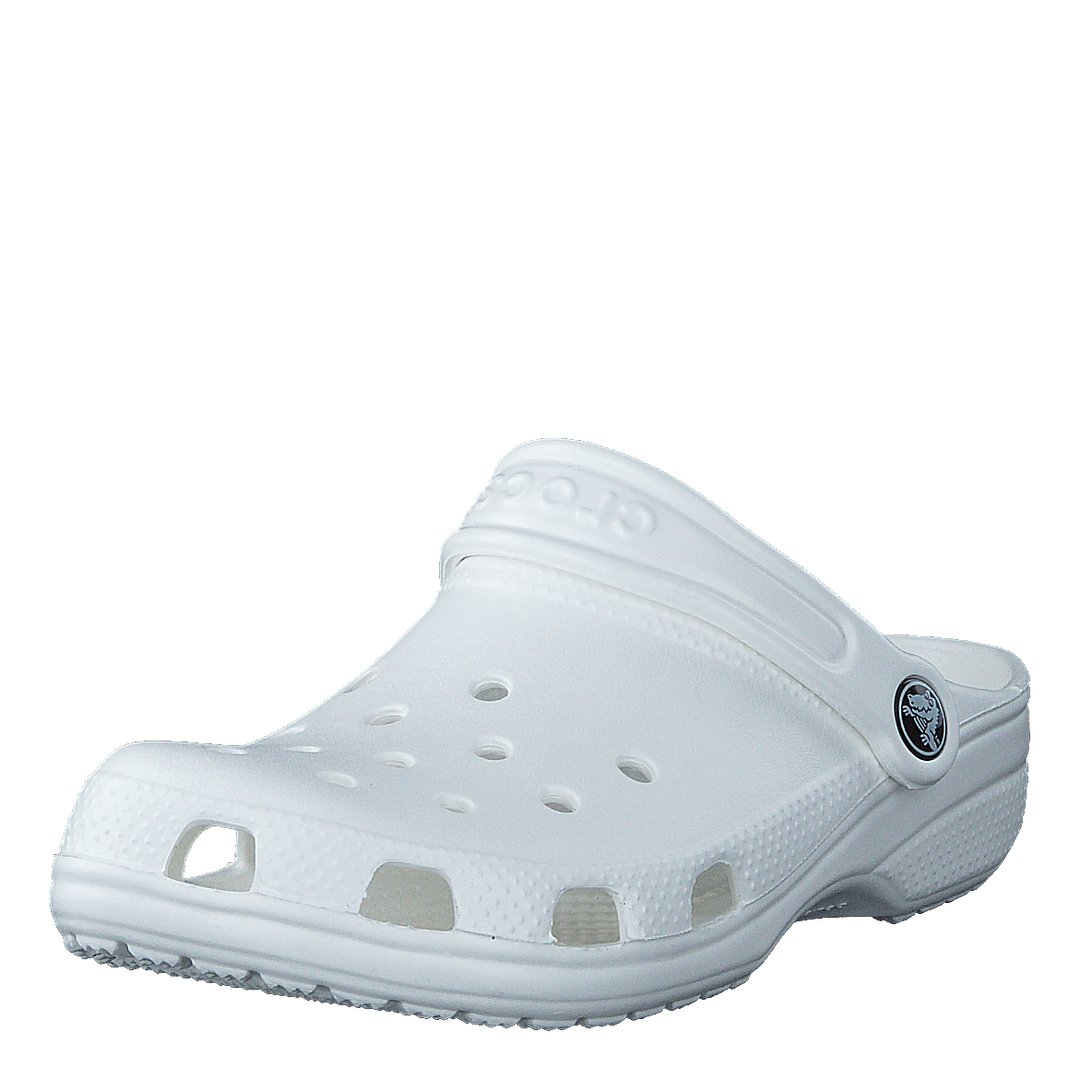 Classic Clog Kids White