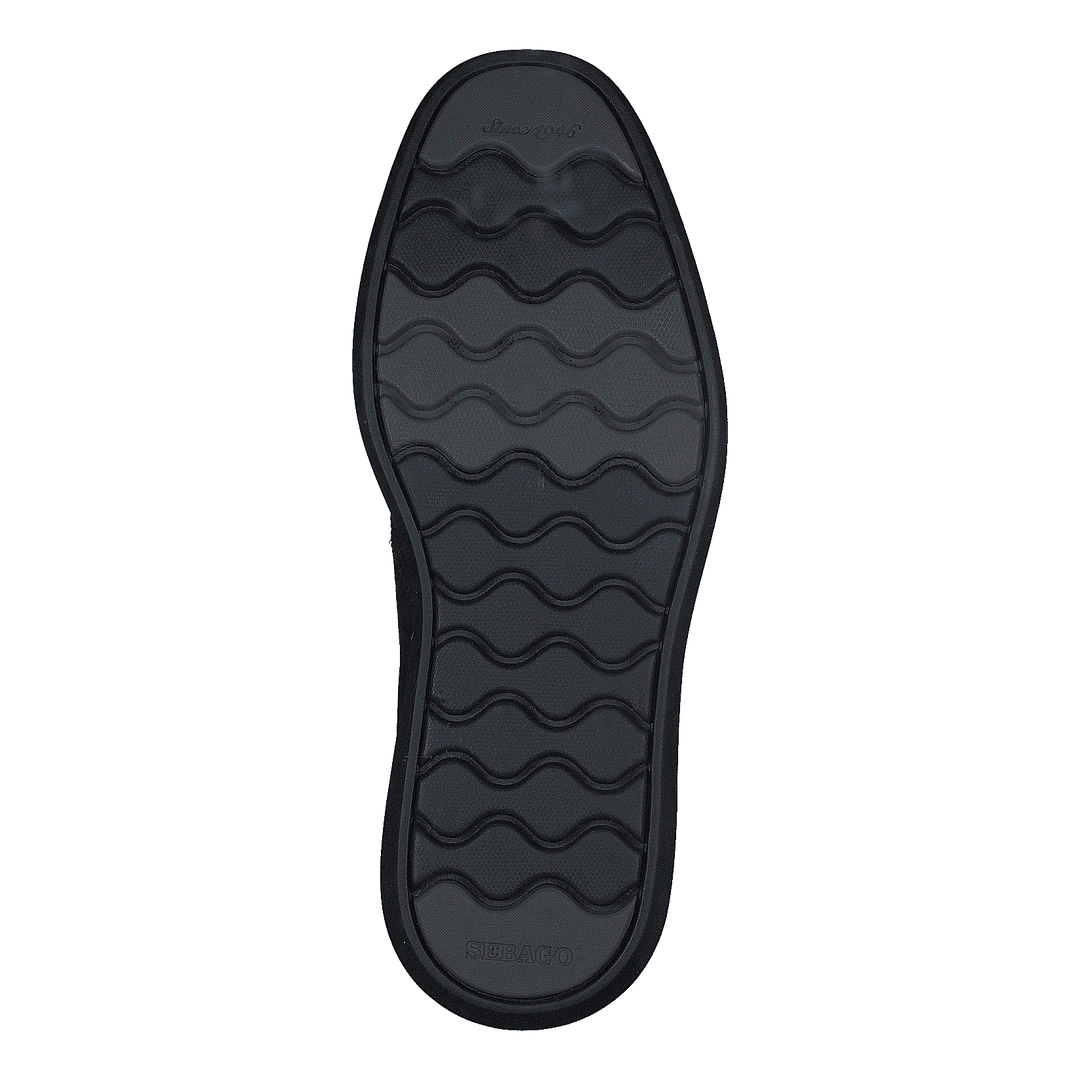 Smyth Chukka Black Leather Sebago Heppo