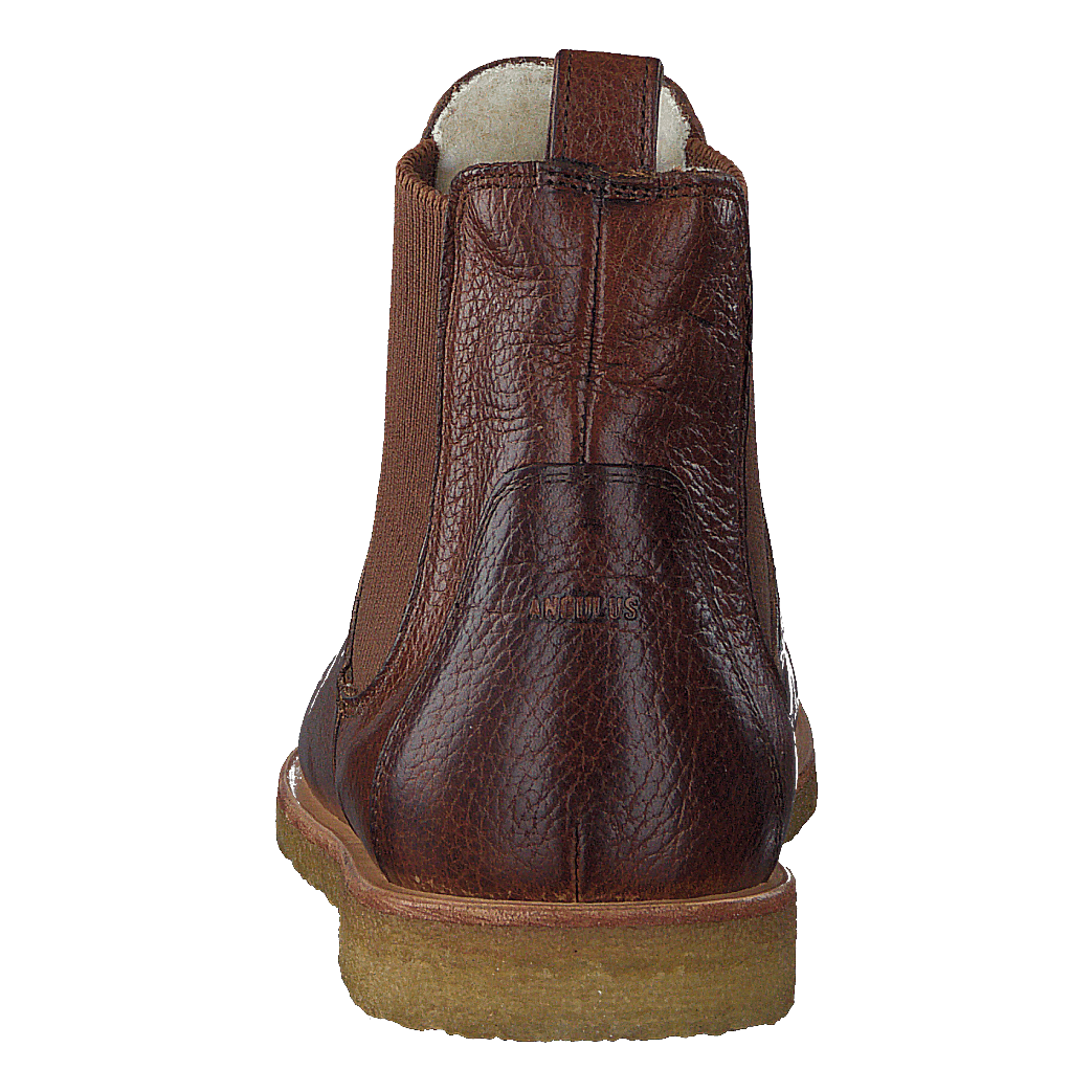 Chelsea boot with wool lining 2509 Medium Brown