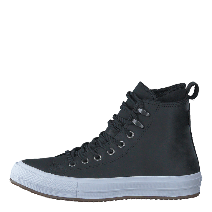 All Star WP Boot Leather Hi Black/Black/White