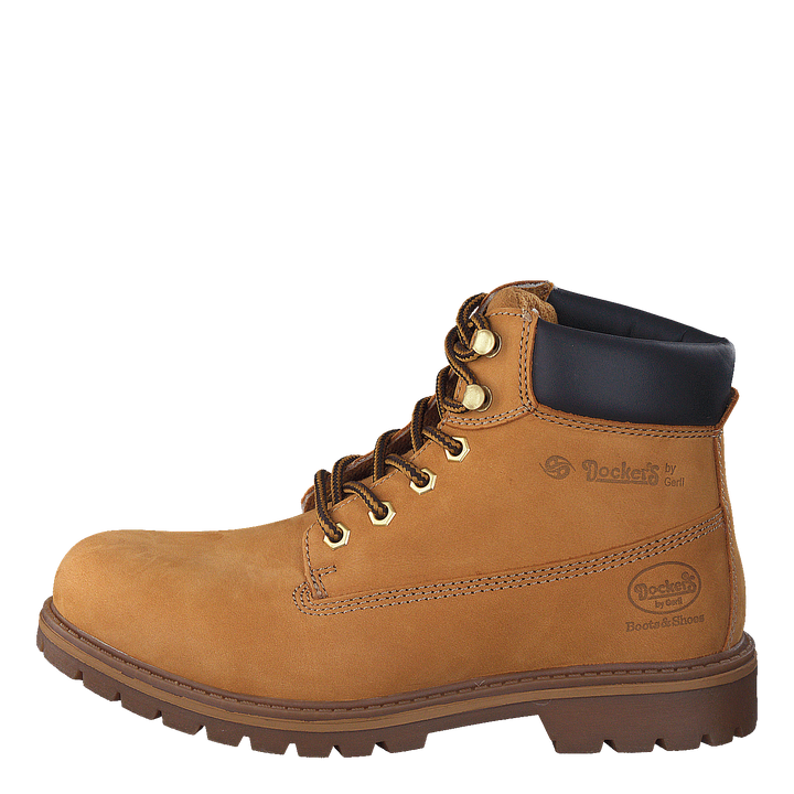 Golden Tan Dockers Boots By Gerli Dockers By Gerli Shield Safety