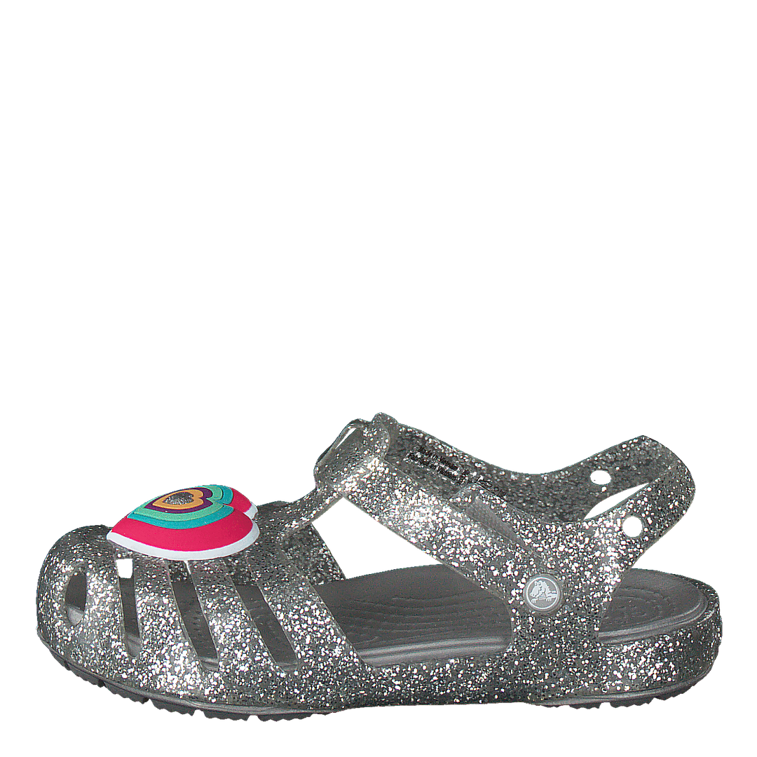 Crocs Crocs Isabella Novelty Sandal Silver Heppo