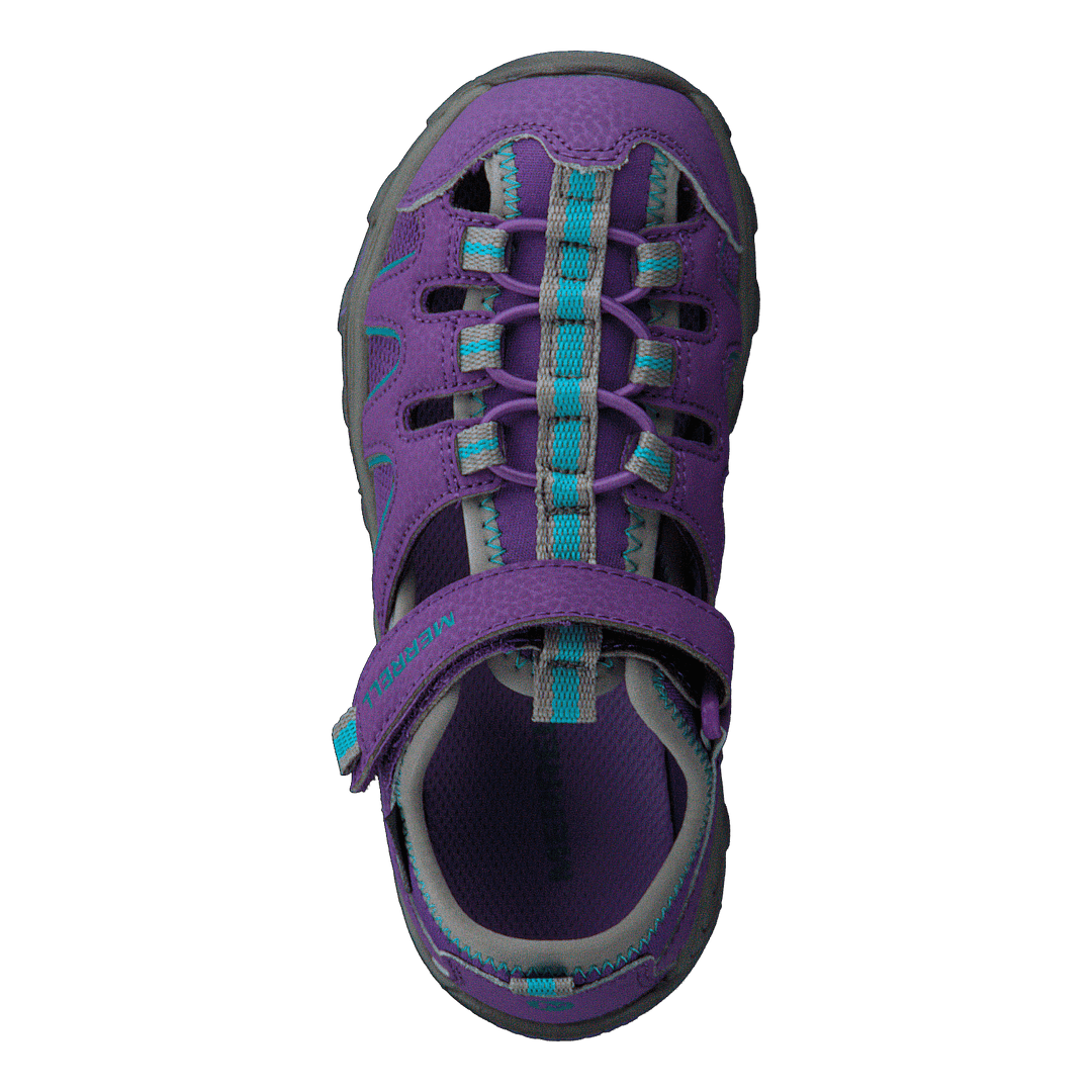 Hydro H20 Sandal Purple/grey