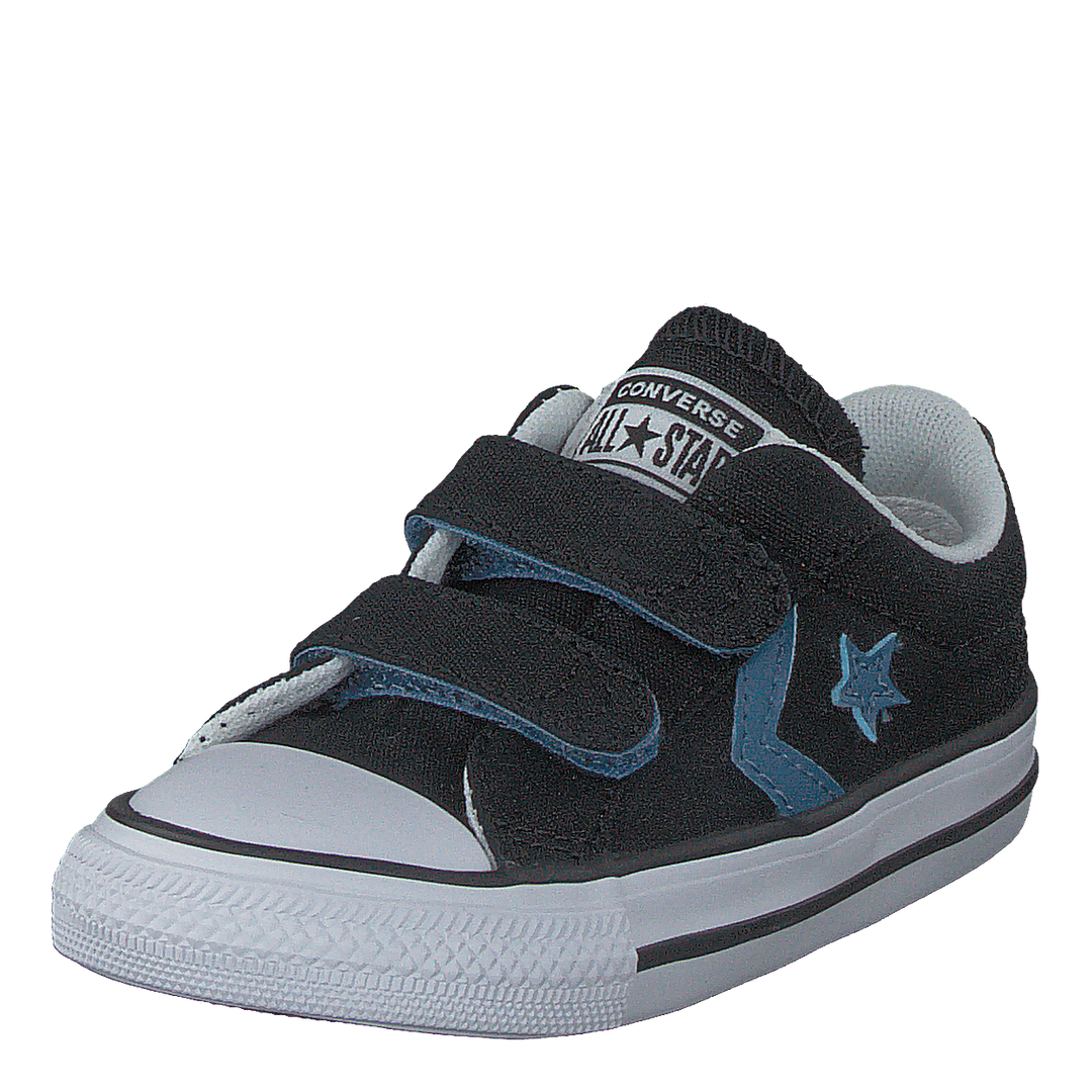 Star Player 2v Ox Black aegean Storm white Converse Heppo