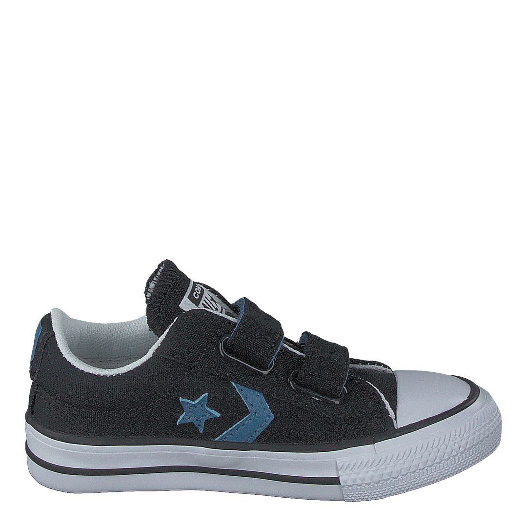 Star Player 2v Ox Black aegean Storm white Converse Heppo