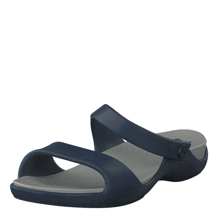 Cleo V Sandal Women Navy/light Grey