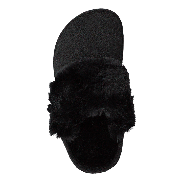 Classic Luxe Slipper Black