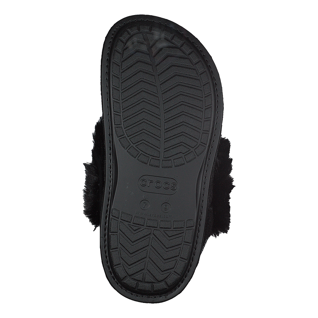 Classic Luxe Slipper Black