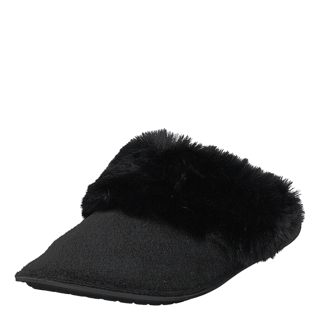 Classic Luxe Slipper Black