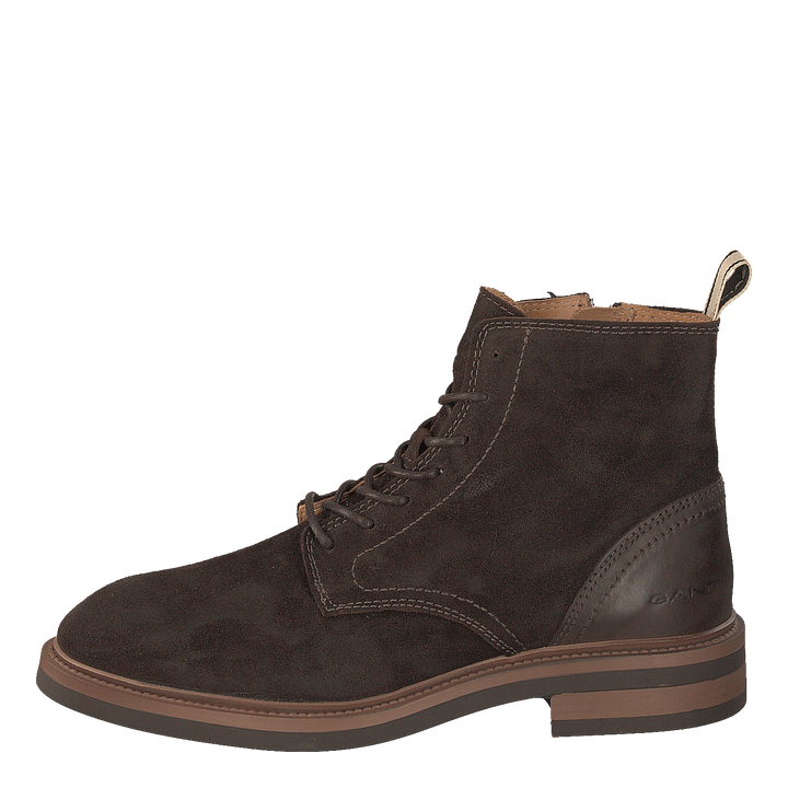 Martin Mid Lace Boot Dark Brown