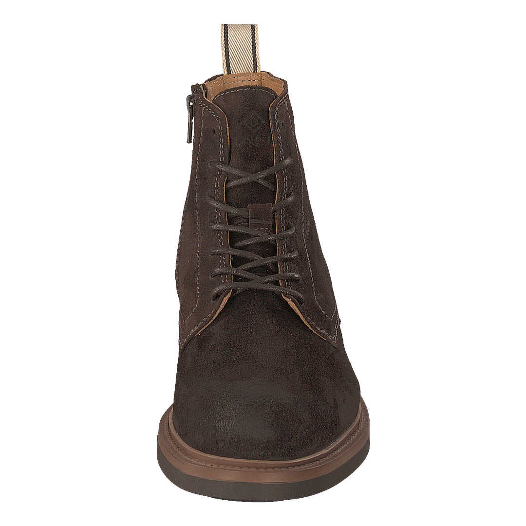 Martin Mid Lace Boot Dark Brown