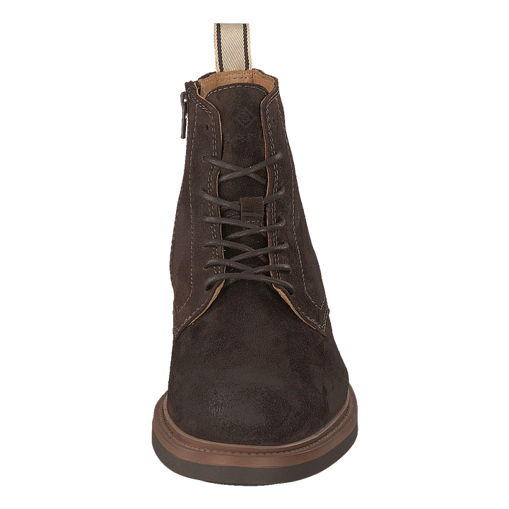 Martin Mid Lace Boot Dark Brown