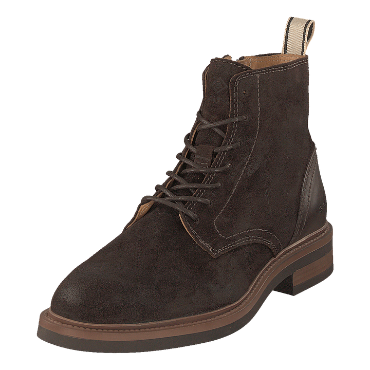 Martin Mid Lace Boot Dark Brown