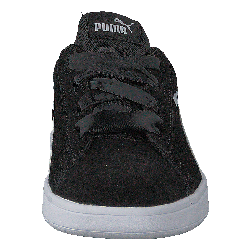 Puma Smash V2 Ribbon Jr Black/white