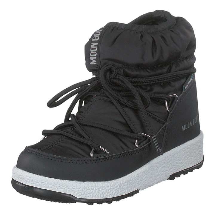 MB M.BOOT JR GIRL LOW NYLON WP BLACK