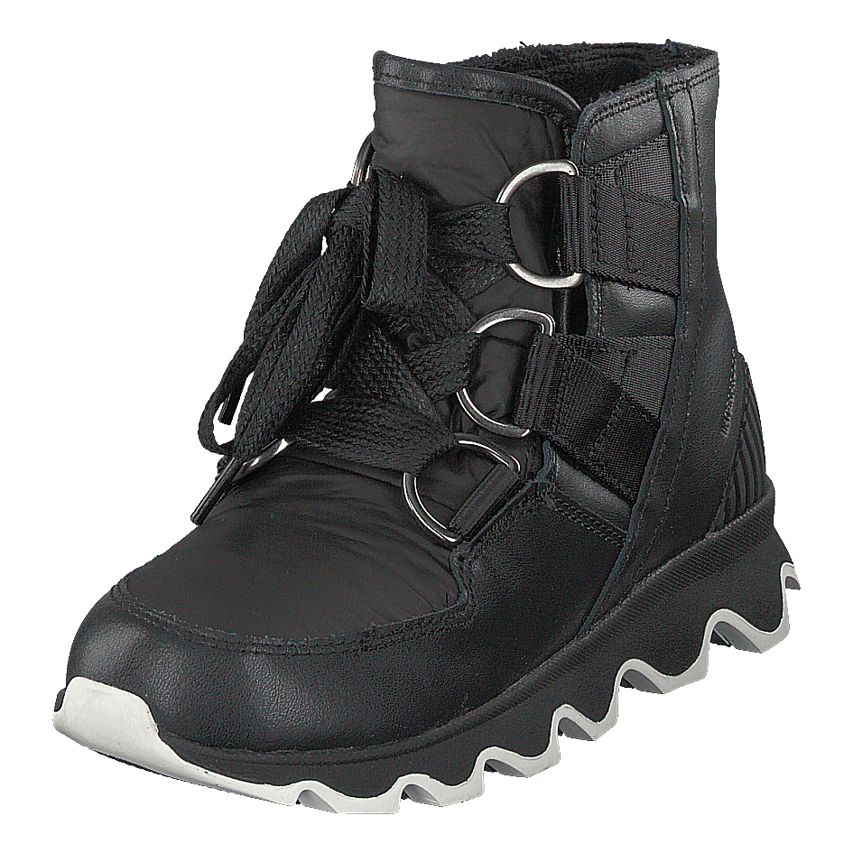 Sorel Kinetic Short Lace 010 Black White Heppo