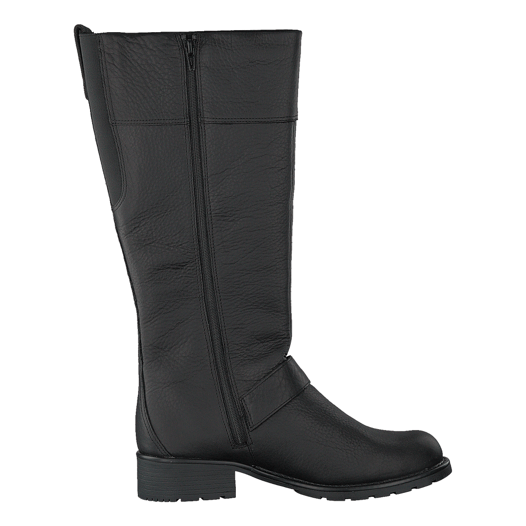 Clarks Orinoco Jazz Black Wlined Lea Heppo