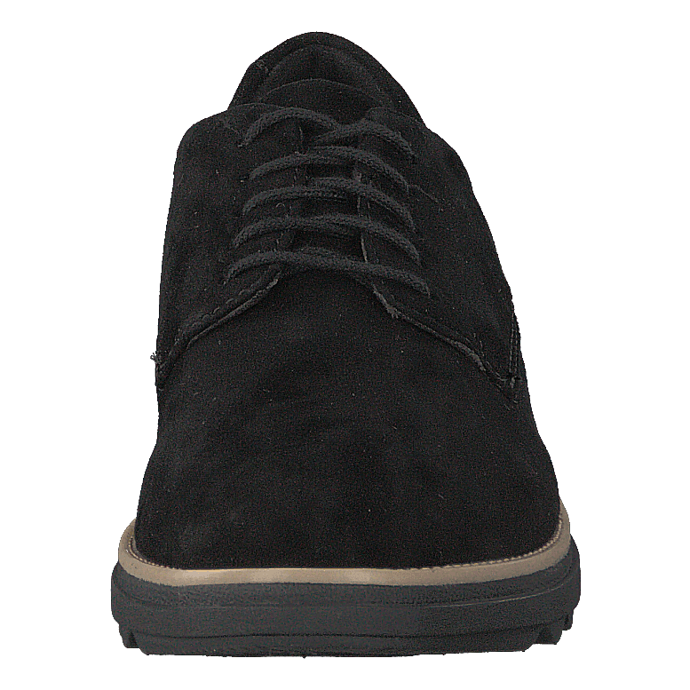 Clarks Sharon Noel Black Nubuck –