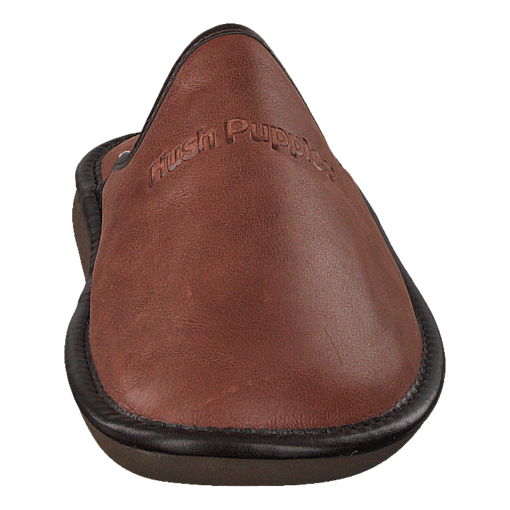 Leather Slipper Cognac