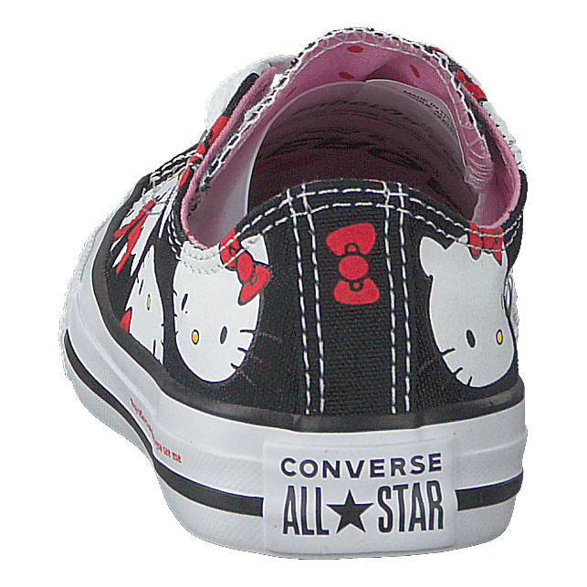 Chuck Taylor All Star Ox Black/prism Pink/white