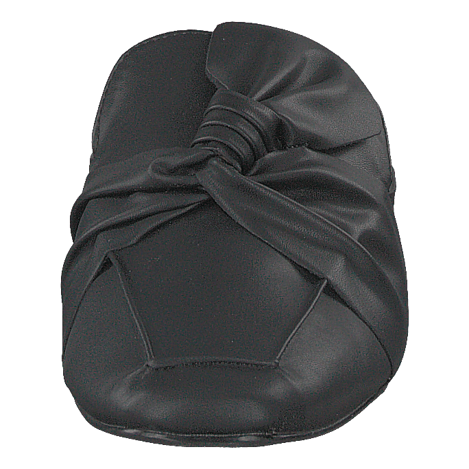Birke Assymetric Bow Mule 100 - Black