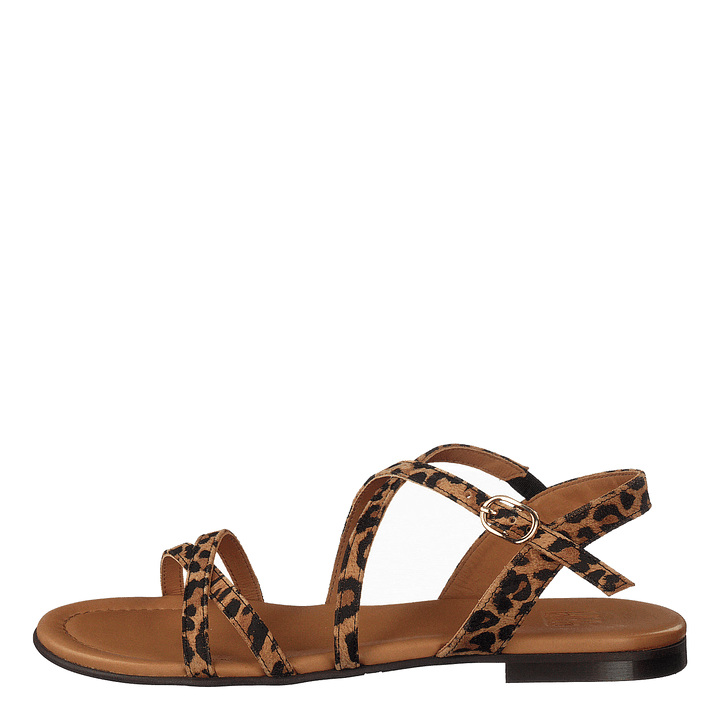 Sandals Leopardo Suede