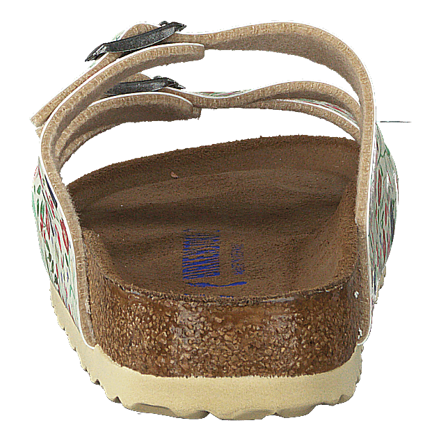 Birkenstock Florida Narrow Meadow Flowers Beige Heppo