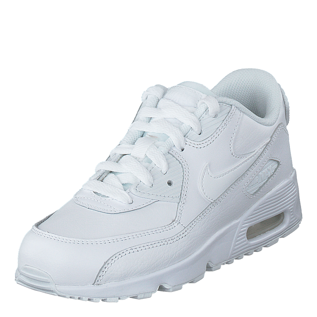 Boys Air Max 90 Leather Little Kids White white