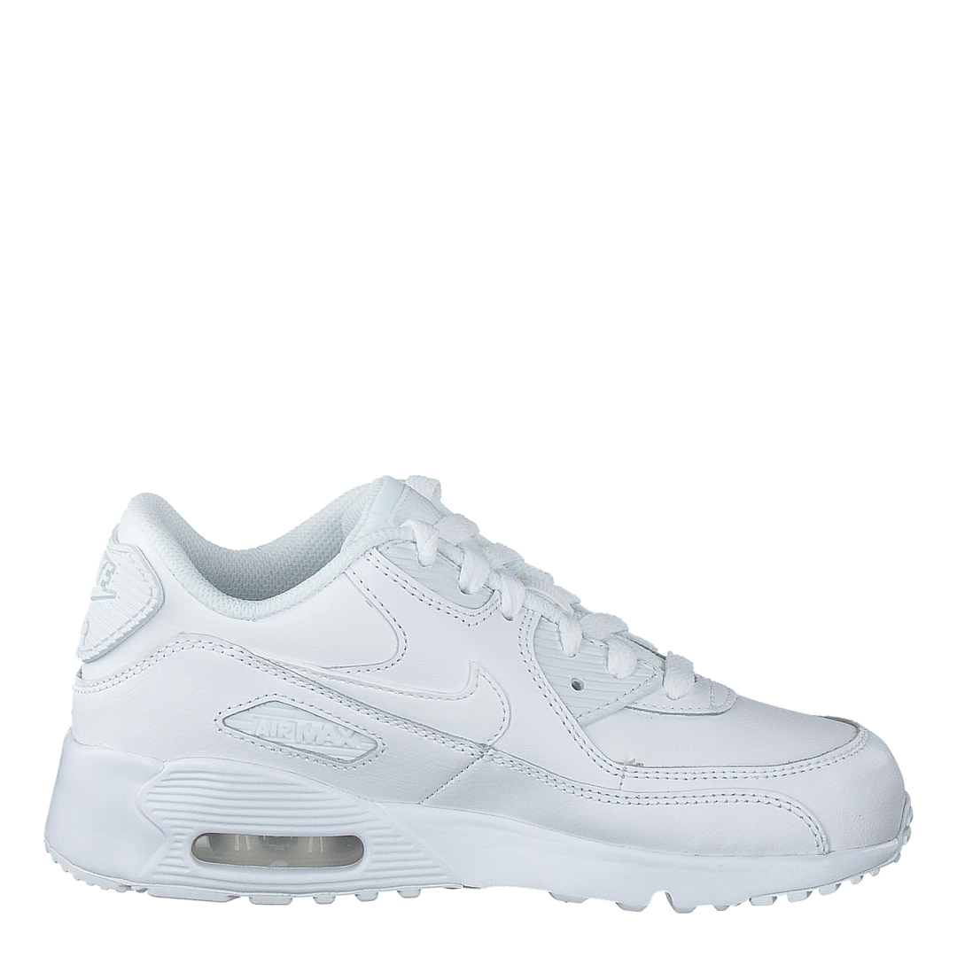 Boys Air Max 90 Leather Little Kids White white