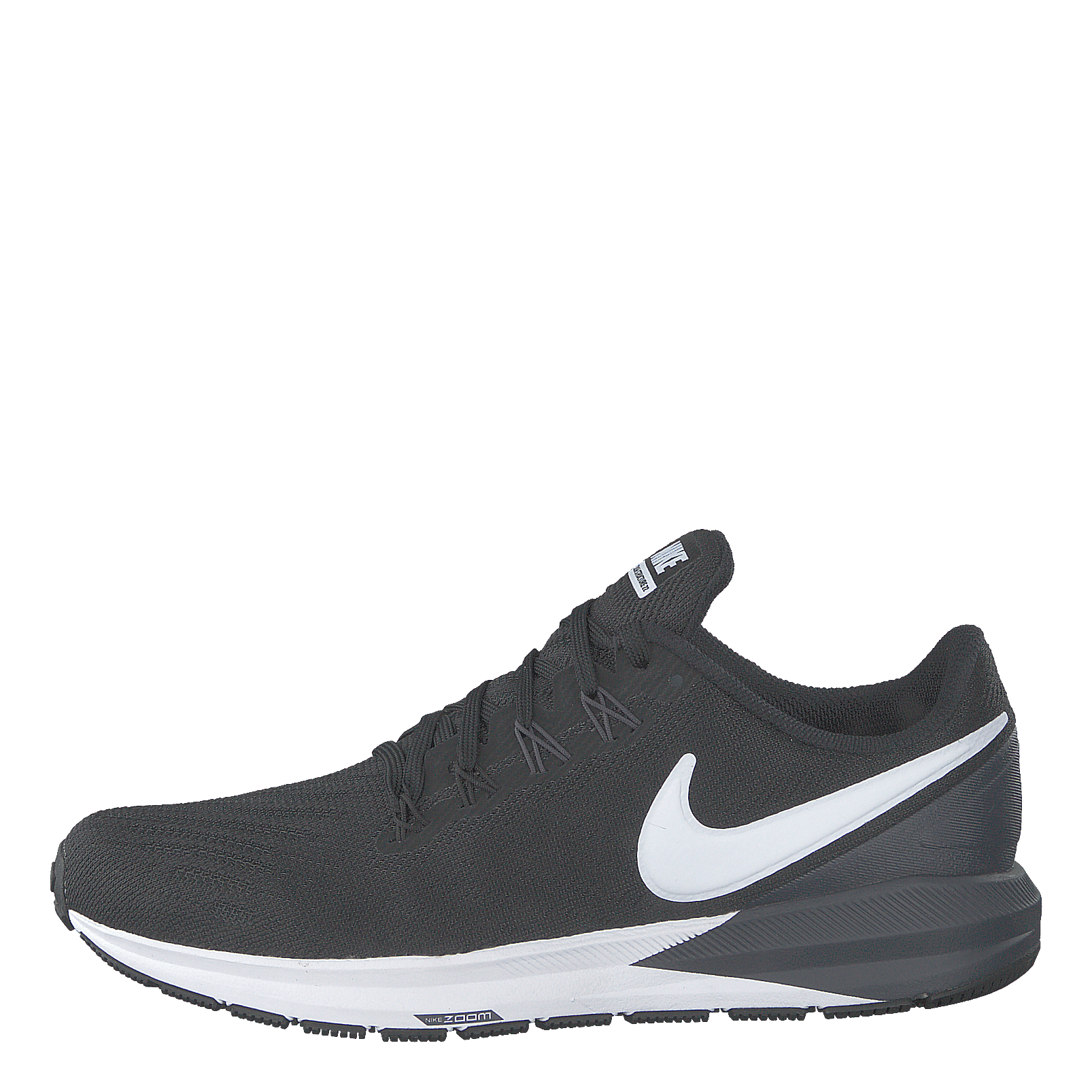 Nike Men's Air Zoom Structure 22 Black/white-gridiron – Heppo.com