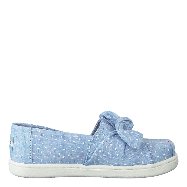 Bliss Speckled Chambray Dots Light Blue