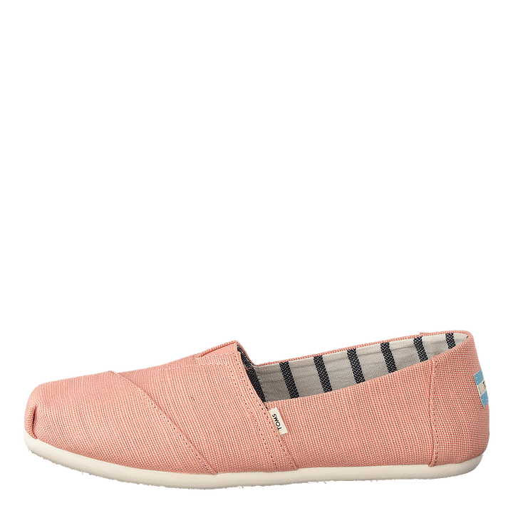 Coral Pink Heritage Canvas Coral Pink