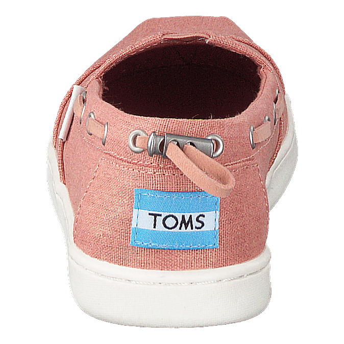 Coral Pink Shimmer Canvas Coral