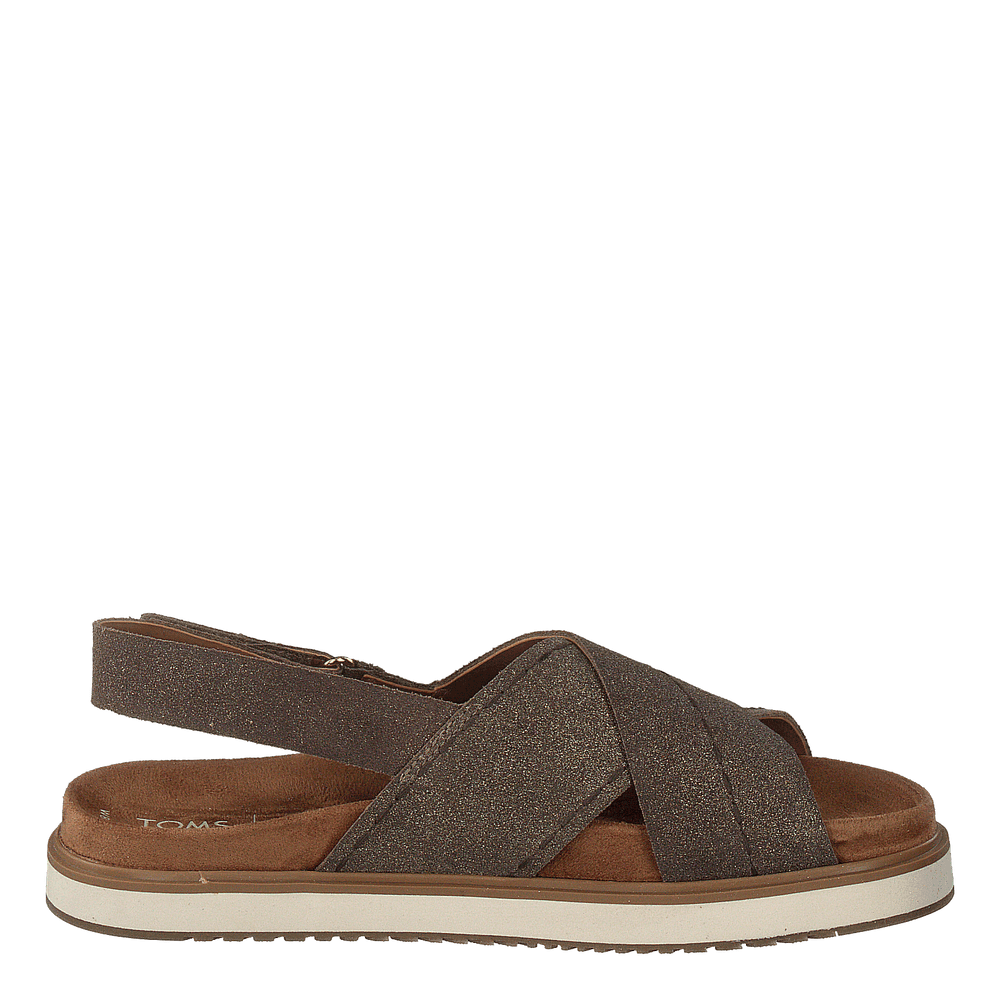 Dusty Gold Star Suede Brown Metallic - Heppo.com