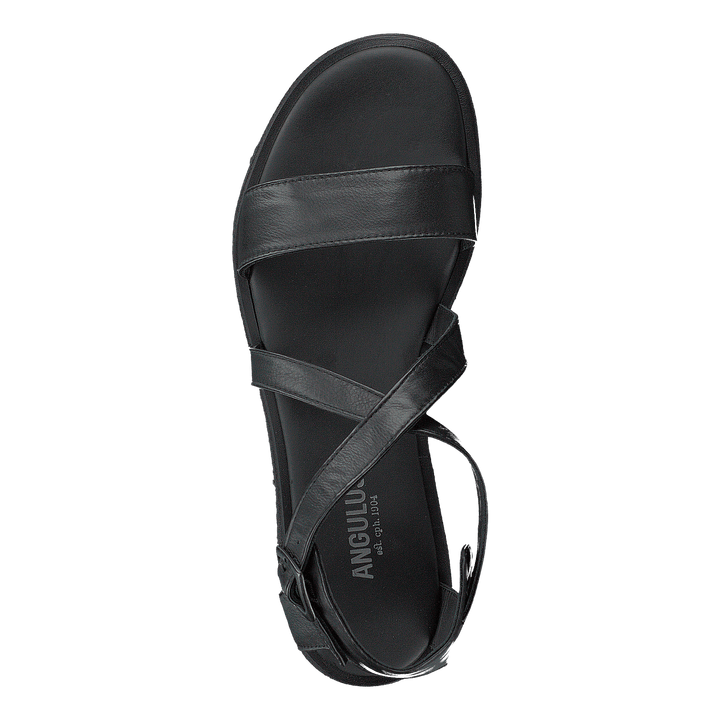 Sandal With Buckle Black