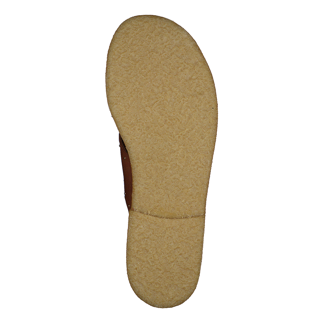 Sandal With Studs Tan