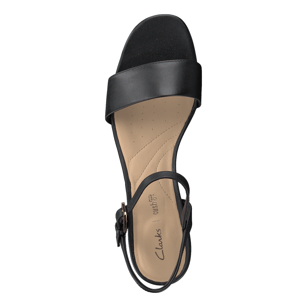 Orabella Iris Black Leather