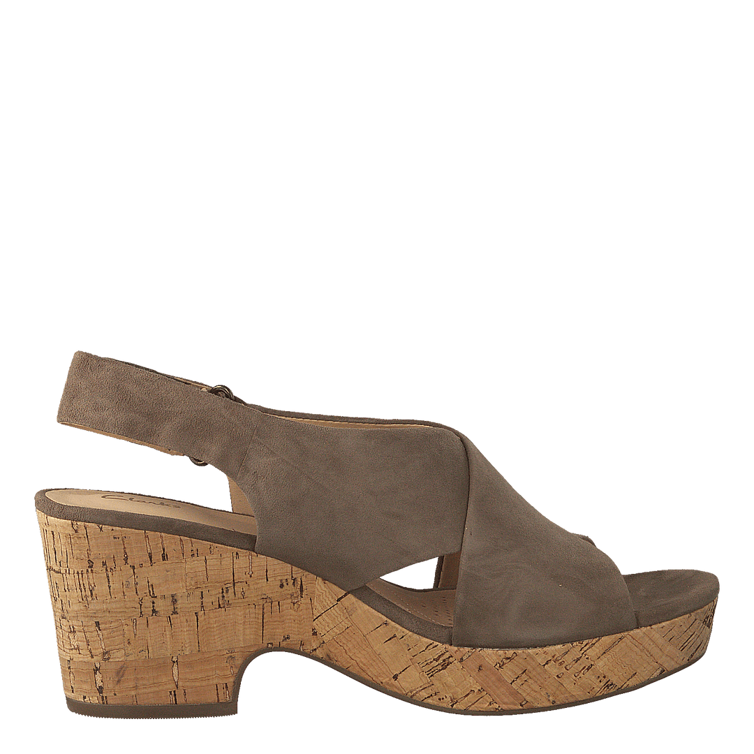 Maritsa Lara Olive Suede Clarks Heppo