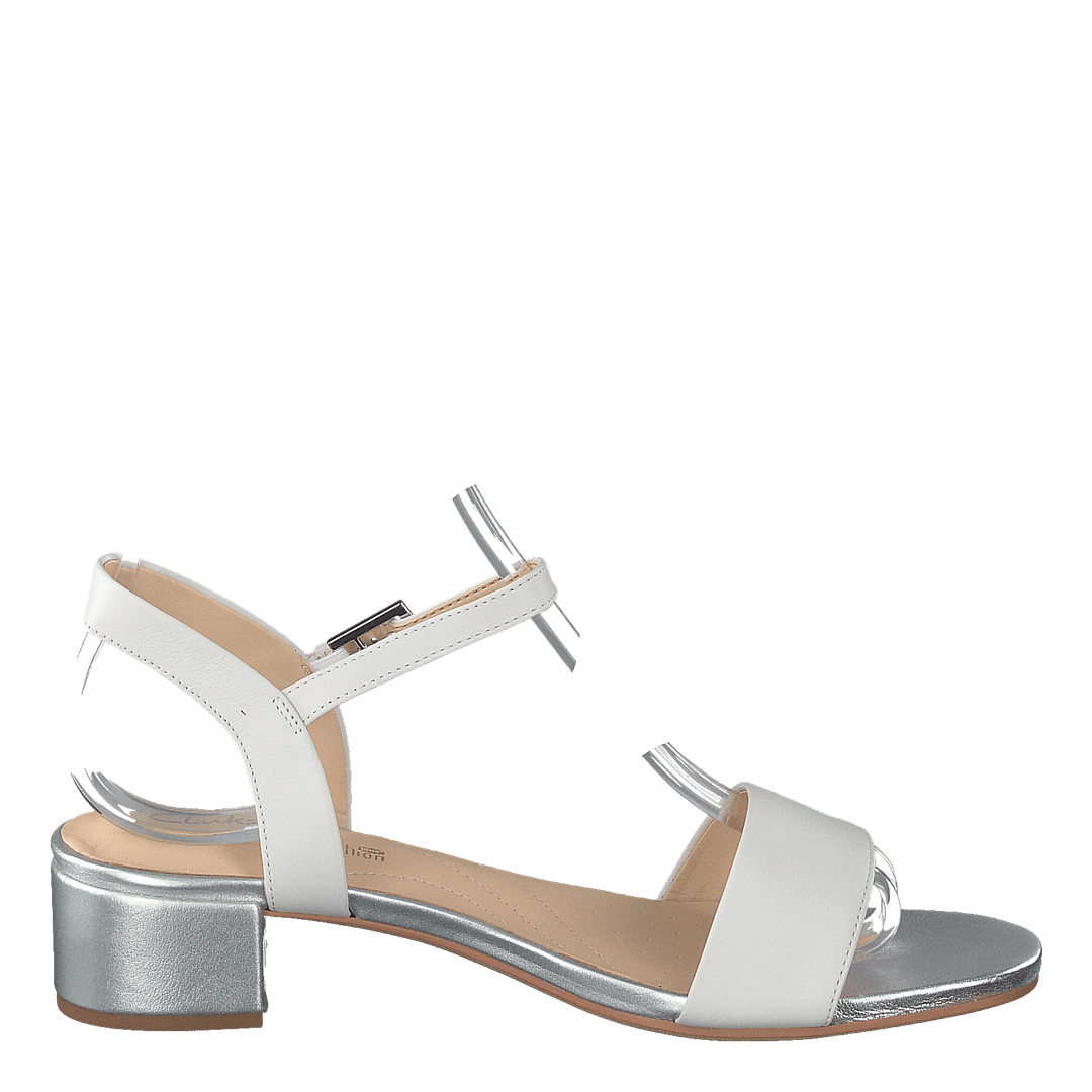 Orabella Iris White Combi Leather