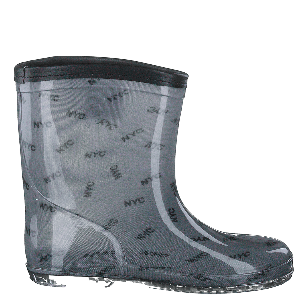 Rubber Boot Baby Nyc All Over Print - Blue