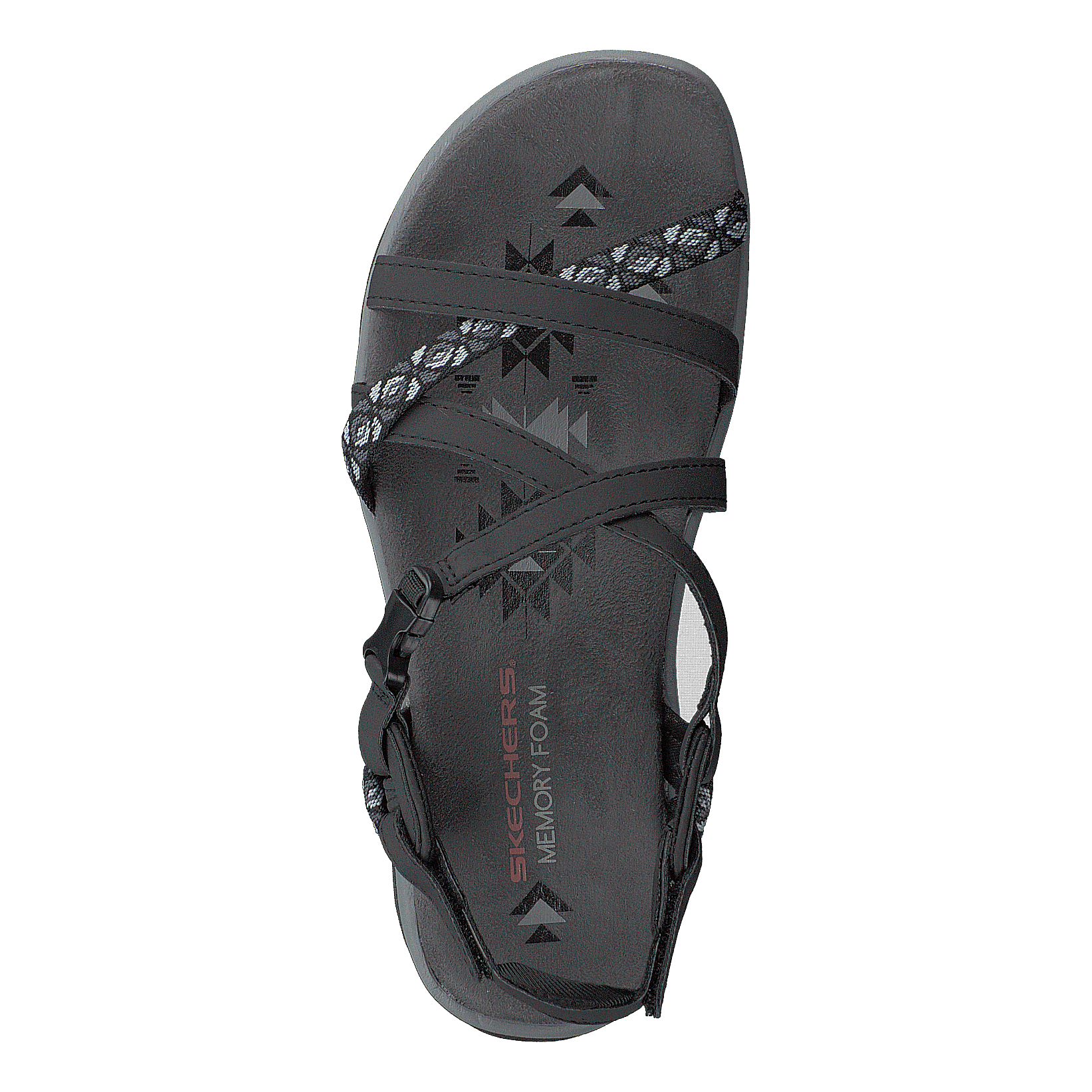 Skechers Reggae Slim Vacay Blk Heppo