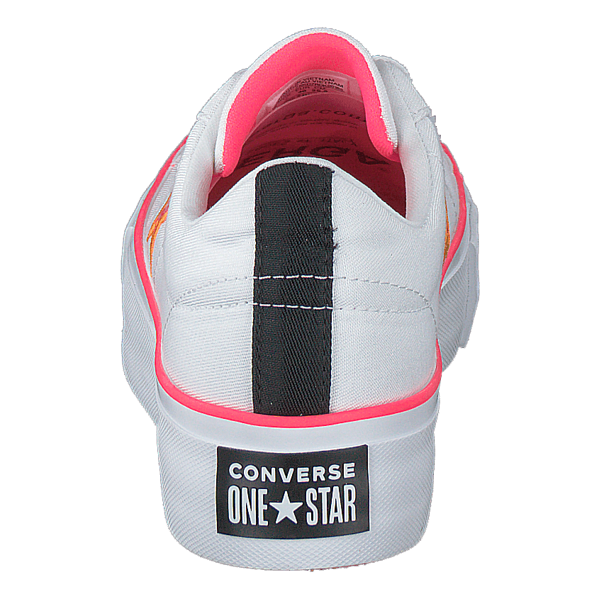 Converse One Star Platform White Racer Pink Orange Heppo