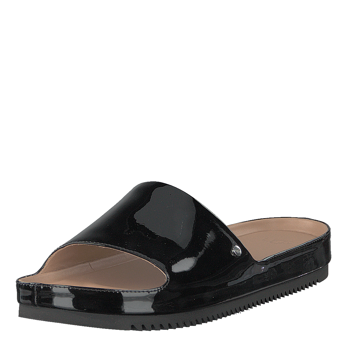 Ugg black patent slides deals